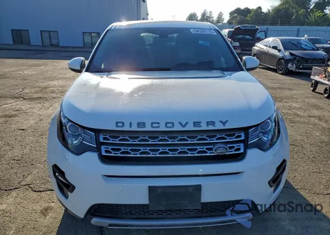 2016 Land Rover Discovery Sport Hse из США, поврежденный, VIN SALCR2BG0GH549601